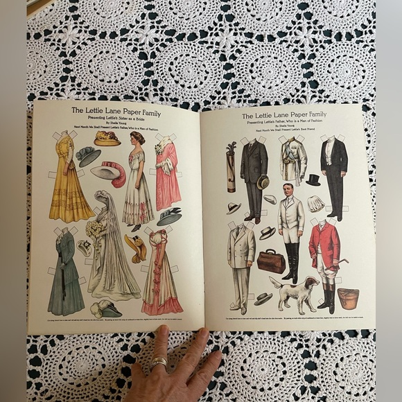 Vintage: Antique Lettie Lane Paper Dolls, Sheila Young,1981 - Picture 6 of 12